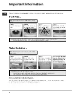 Preview for 2 page of Hotpoint TCL770 Instruction Booklet