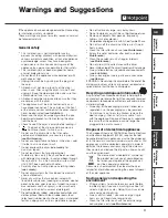 Preview for 11 page of Hotpoint TCL770 Instruction Booklet