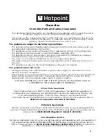 Preview for 15 page of Hotpoint TCL770 Instruction Booklet