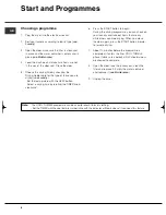 Preview for 6 page of Hotpoint TCL780 Instruction Booklet