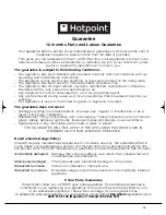 Preview for 15 page of Hotpoint TCL780 Instruction Booklet