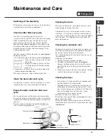 Предварительный просмотр 15 страницы Hotpoint TCUD 93B Instruction Booklet