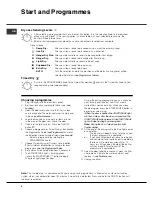 Preview for 6 page of Hotpoint TCYL 757C Instruction Booklet