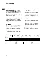 Preview for 12 page of Hotpoint TCYL 757C Instruction Booklet