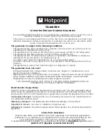 Preview for 19 page of Hotpoint TCYL 757C Instruction Booklet