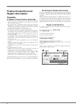 Предварительный просмотр 2 страницы Hotpoint TDC85 Series Operating Instructions Manual