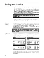 Preview for 10 page of Hotpoint TDL52 User Handbook Manual