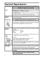 Предварительный просмотр 6 страницы Hotpoint TFA34 User Handbook Manual