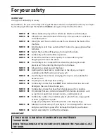 Preview for 4 page of Hotpoint TFA53 User Handbook Manual