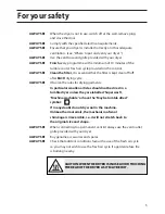 Preview for 5 page of Hotpoint TFA53 User Handbook Manual