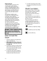 Preview for 10 page of Hotpoint TS13 User Handbook Manual