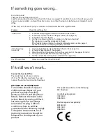 Preview for 18 page of Hotpoint TS13 User Handbook Manual