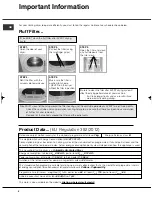 Предварительный просмотр 2 страницы Hotpoint TVEL 75 Experience Instruction Booklet