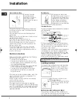 Предварительный просмотр 4 страницы Hotpoint TVEL 75 Experience Instruction Booklet