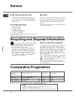 Preview for 16 page of Hotpoint TVEL 75C Experience Instruction Booklet