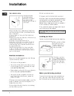 Preview for 4 page of Hotpoint TVF760 Instruction Booklet