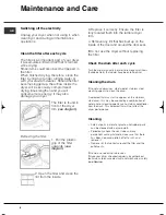 Preview for 6 page of Hotpoint TVFG 65 Futura Instruction Booklet