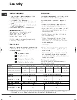 Preview for 14 page of Hotpoint TVFG 65 Futura Instruction Booklet