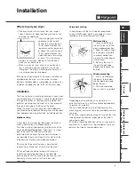 Preview for 3 page of Hotpoint TVFG 85C Futura Instruction Booklet