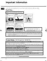 Preview for 2 page of Hotpoint TVFM 60 Futura Instruction Booklet