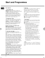 Preview for 10 page of Hotpoint TVFM 60 Futura Instruction Booklet