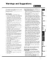 Preview for 9 page of Hotpoint TVFM 60C Futura Instruction Booklet