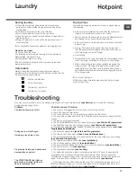 Preview for 11 page of Hotpoint TVFS 73 Instruction Booklet