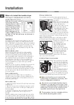 Предварительный просмотр 2 страницы Hotpoint TVFS 83 Instruction Booklet