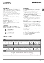 Preview for 13 page of Hotpoint TVFS 83C Instruction Manual