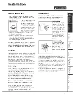 Предварительный просмотр 3 страницы Hotpoint TVM570 Instruction Booklet