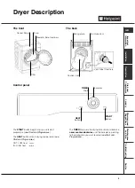 Preview for 5 page of Hotpoint TVYM 650C Style Instruction Booklet