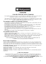 Preview for 15 page of Hotpoint TVYM 650C Style Instruction Booklet