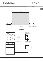 Предварительный просмотр 7 страницы Hotpoint UCL 08 CB Instructions For Installation And Use Manual