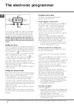 Предварительный просмотр 12 страницы Hotpoint UCL 08 CB Instructions For Installation And Use Manual