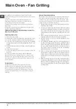 Preview for 20 page of Hotpoint UCL 08 CB Instructions For Installation And Use Manual