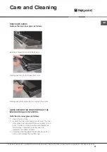 Предварительный просмотр 35 страницы Hotpoint UCL 08 CB Instructions For Installation And Use Manual