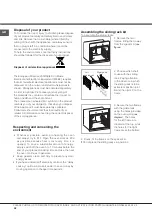 Preview for 38 page of Hotpoint UCL 08 CB Instructions For Installation And Use Manual