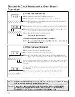 Предварительный просмотр 10 страницы Hotpoint UE47 Instructions Manual