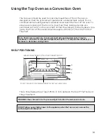 Предварительный просмотр 19 страницы Hotpoint UE47 Instructions Manual