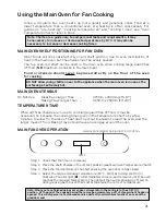 Предварительный просмотр 21 страницы Hotpoint UE47 Instructions Manual