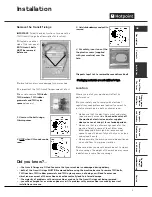 Предварительный просмотр 5 страницы Hotpoint Ultima Digit Instructions for  and use Instructions For Installation And Use Manual