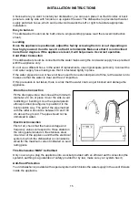 Предварительный просмотр 15 страницы Hotpoint ULTIMA FDW80 Service Information