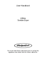 Preview for 1 page of Hotpoint Ultima series User Handbook Manual