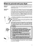 Preview for 9 page of Hotpoint Ultima series User Handbook Manual