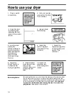 Preview for 10 page of Hotpoint Ultima series User Handbook Manual