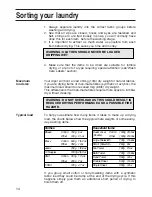 Preview for 14 page of Hotpoint Ultima series User Handbook Manual