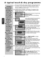 Preview for 12 page of Hotpoint Ultima WD860 Instructions Manual