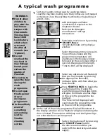 Предварительный просмотр 12 страницы Hotpoint Ultima WF840 Instructions Manual