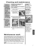 Предварительный просмотр 23 страницы Hotpoint Ultima WF840 Instructions Manual