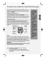 Предварительный просмотр 7 страницы Hotpoint Ultima WMA62 Installation And User Instructions Manual